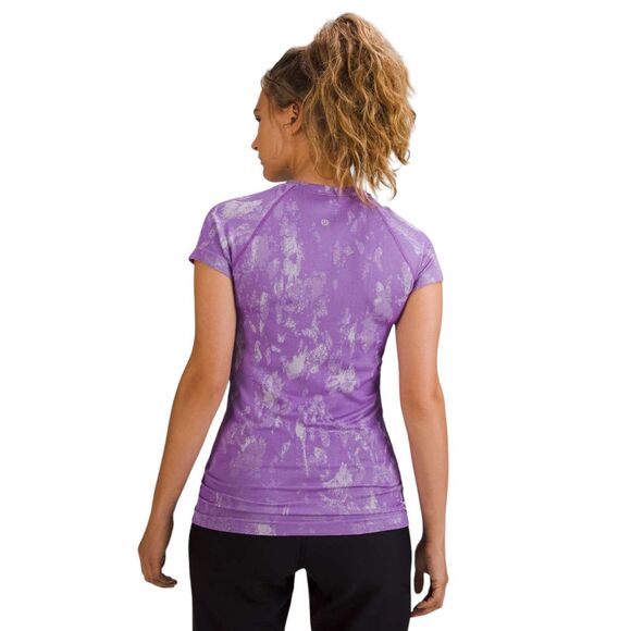 Lululemon Swiftly Tech Short Sleeve Shirt 2.0 *Shadow Bloom Moonlit Magenta - Picture 3 of 7